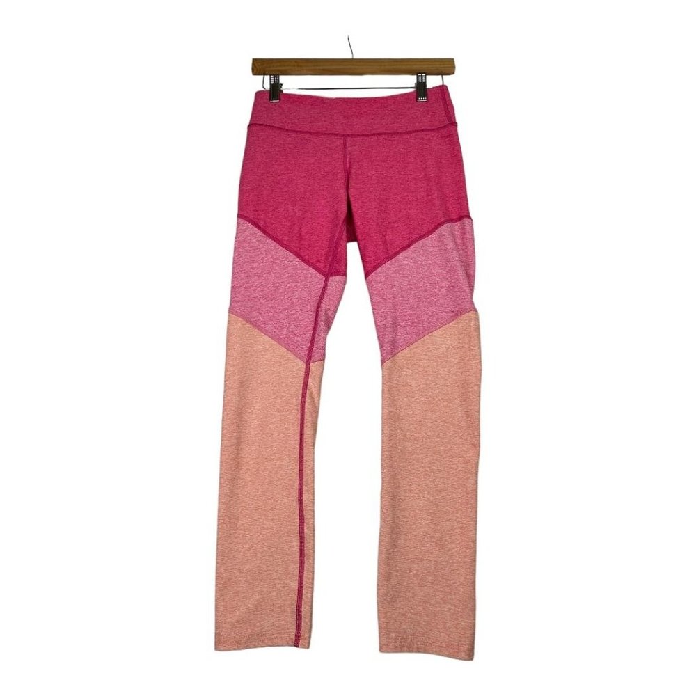 Outdoor Voices Athletic Leggings sz Small Pink/Orange